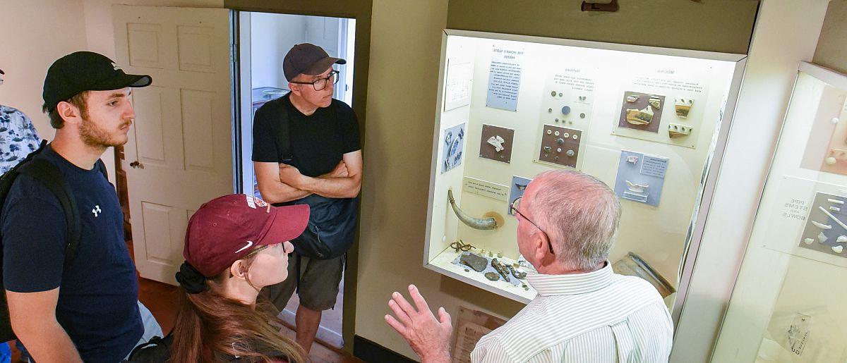 Warrior Run Church and Fort Freeland summer research with Ed Slavishak Research into a student's 19th-century farmhouse near McEwensville an